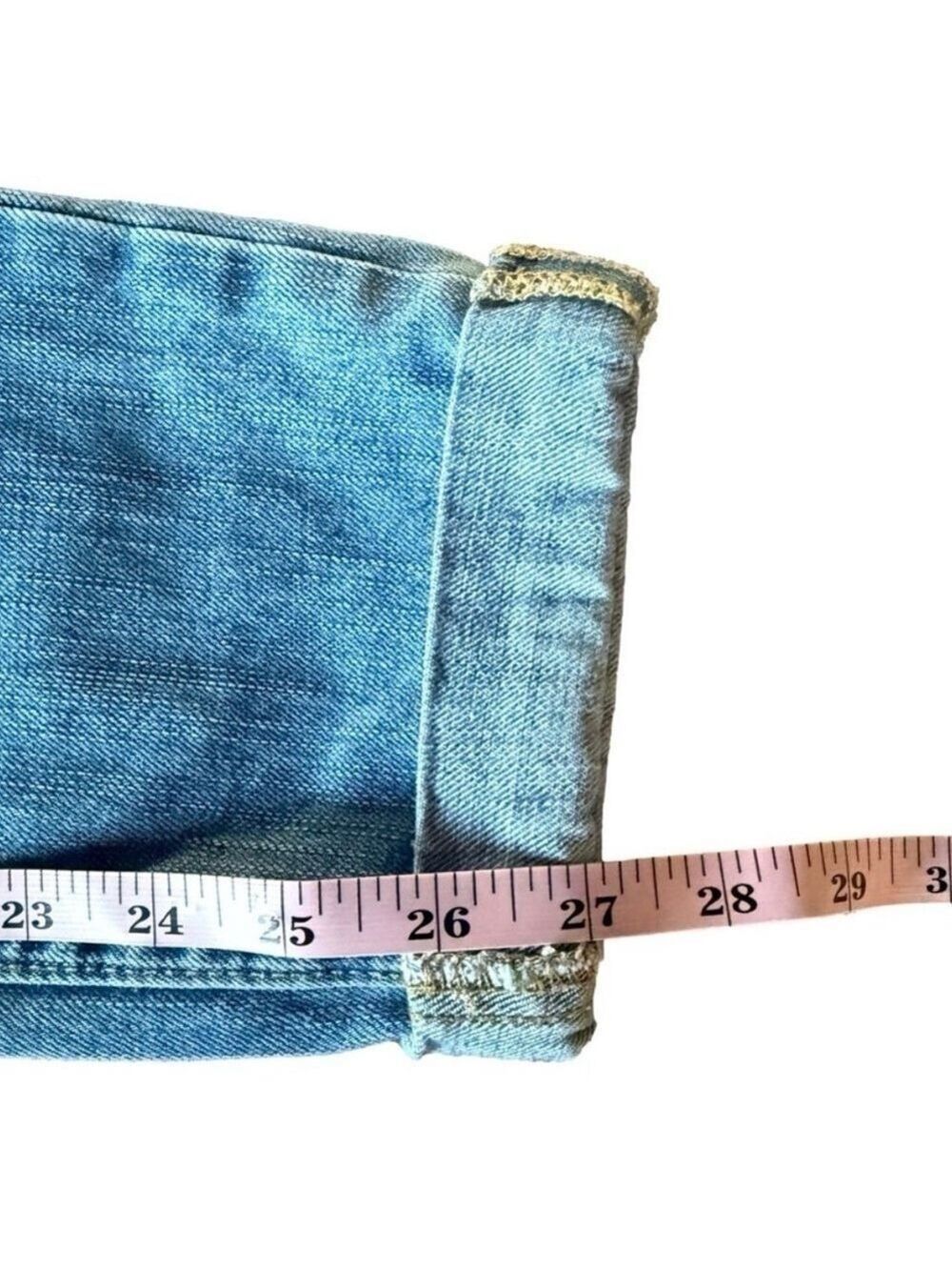 GAP 1969 👖 Sexy Boyfriend Distressed Ankle Jeans Size 0/25 Low Rise - Picture 11 of 13
